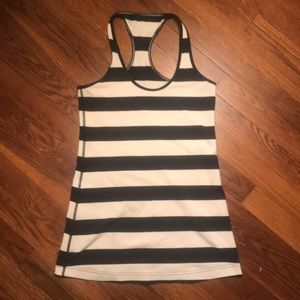 Lululemon Striped Racerback Tank